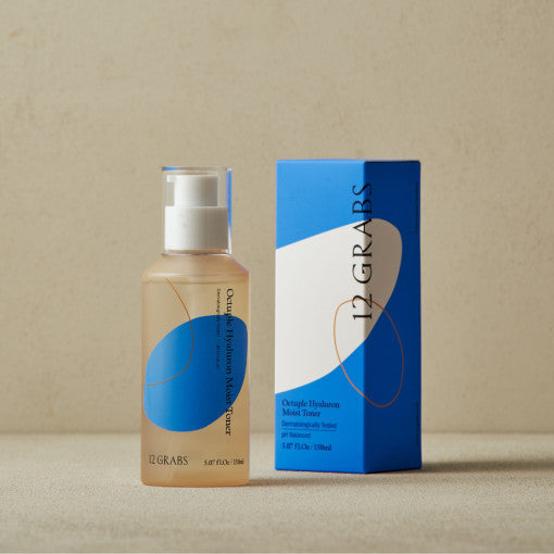 12GRABS Octuple Hyaluron Moist Toner 150ml – Wh1te